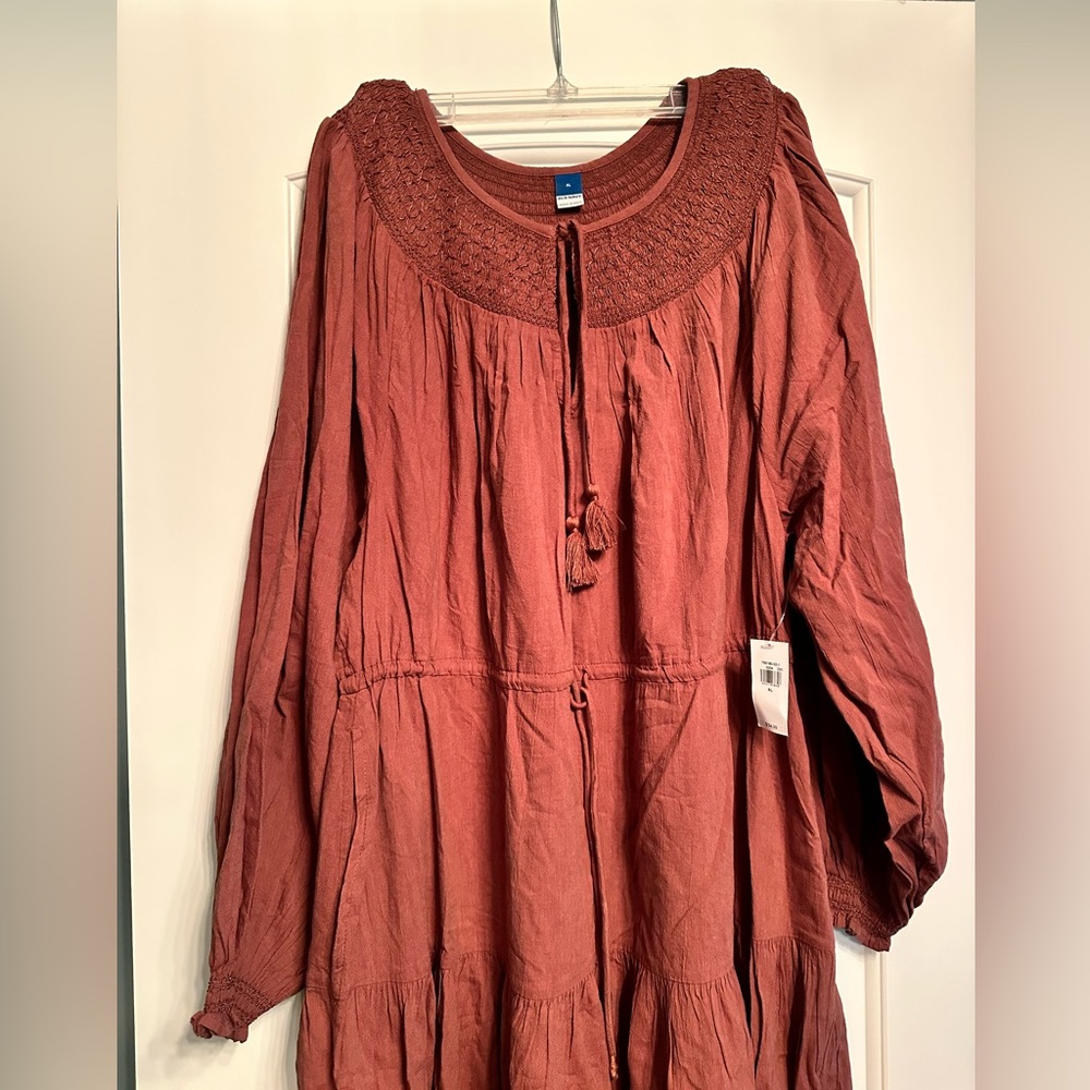 Old Navy Pheasant Dress size XL NWT